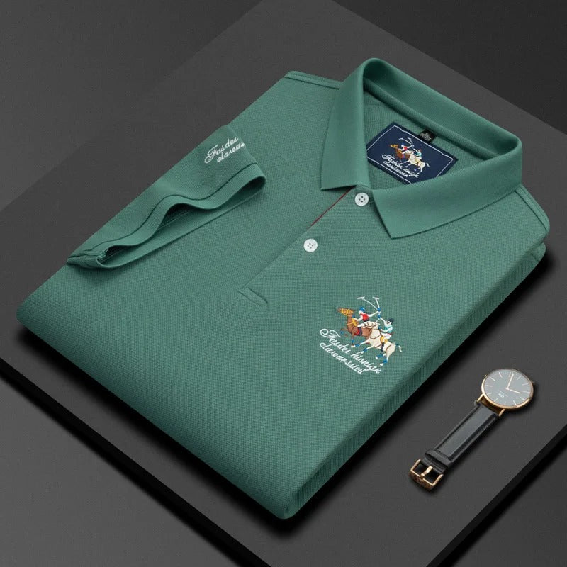 Equestrian Elite Embroidered Polo T-Shirt