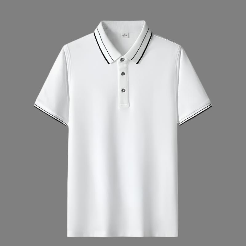 Men's Double Beaded Polo T Shirt