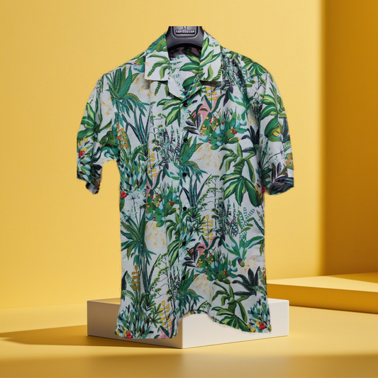 New Summer  Lilne Printed Shirt